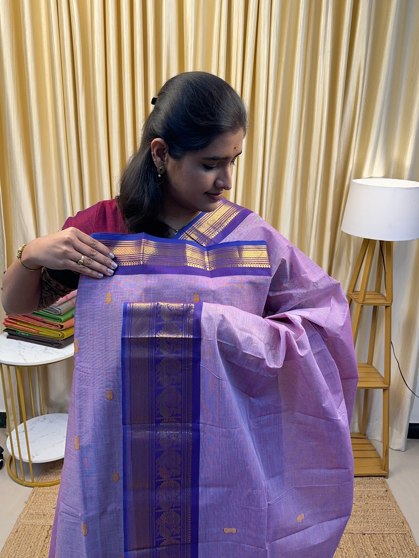 Lilac and Violet 3- Chettinad special butta