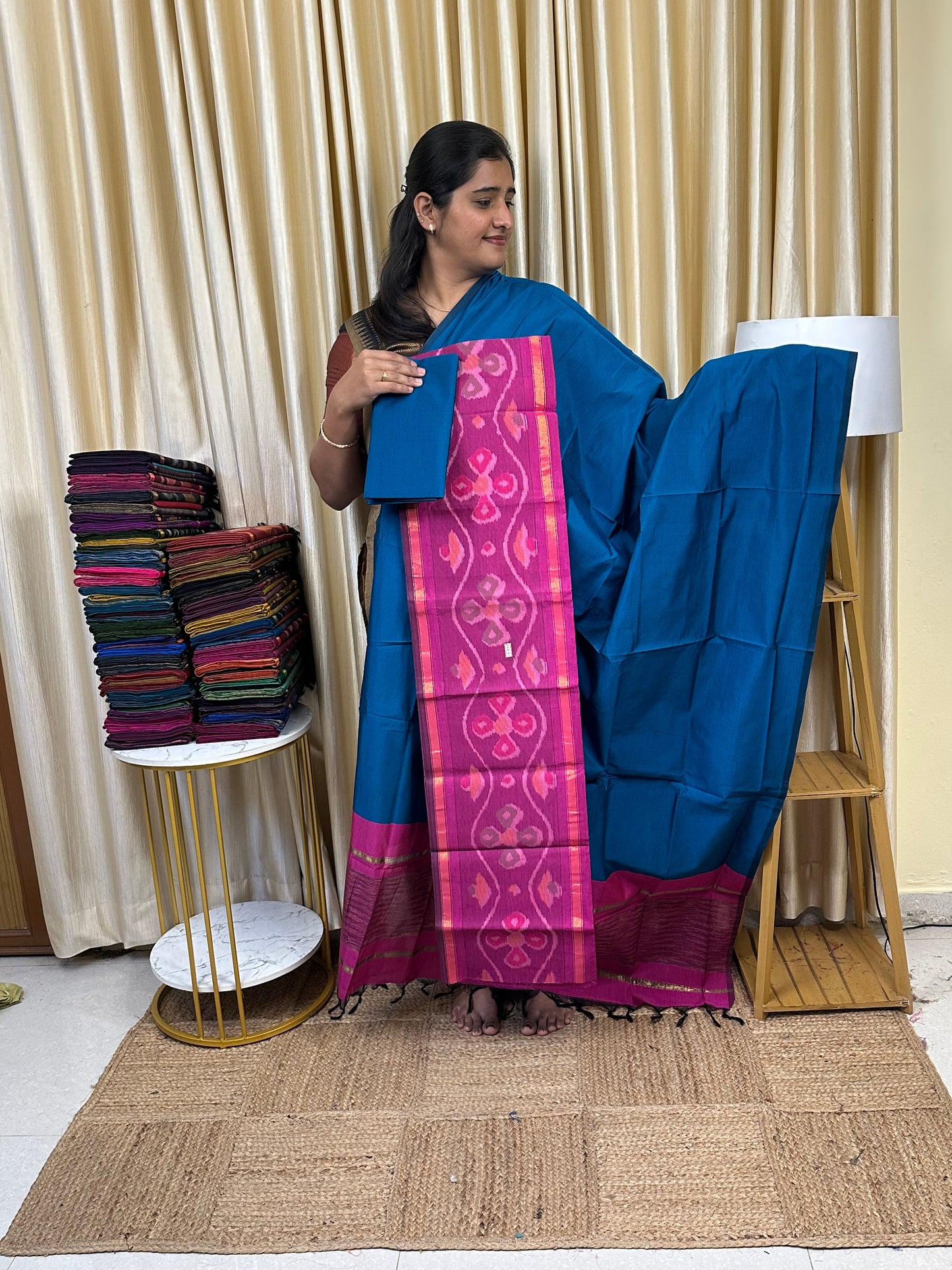 Pochampalli sico 3 piece set-SICO31