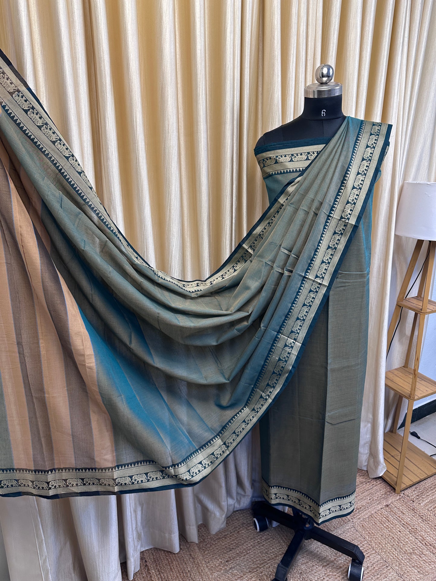 Narayanpet  Dress material (4.5m Top)-Saral 3
