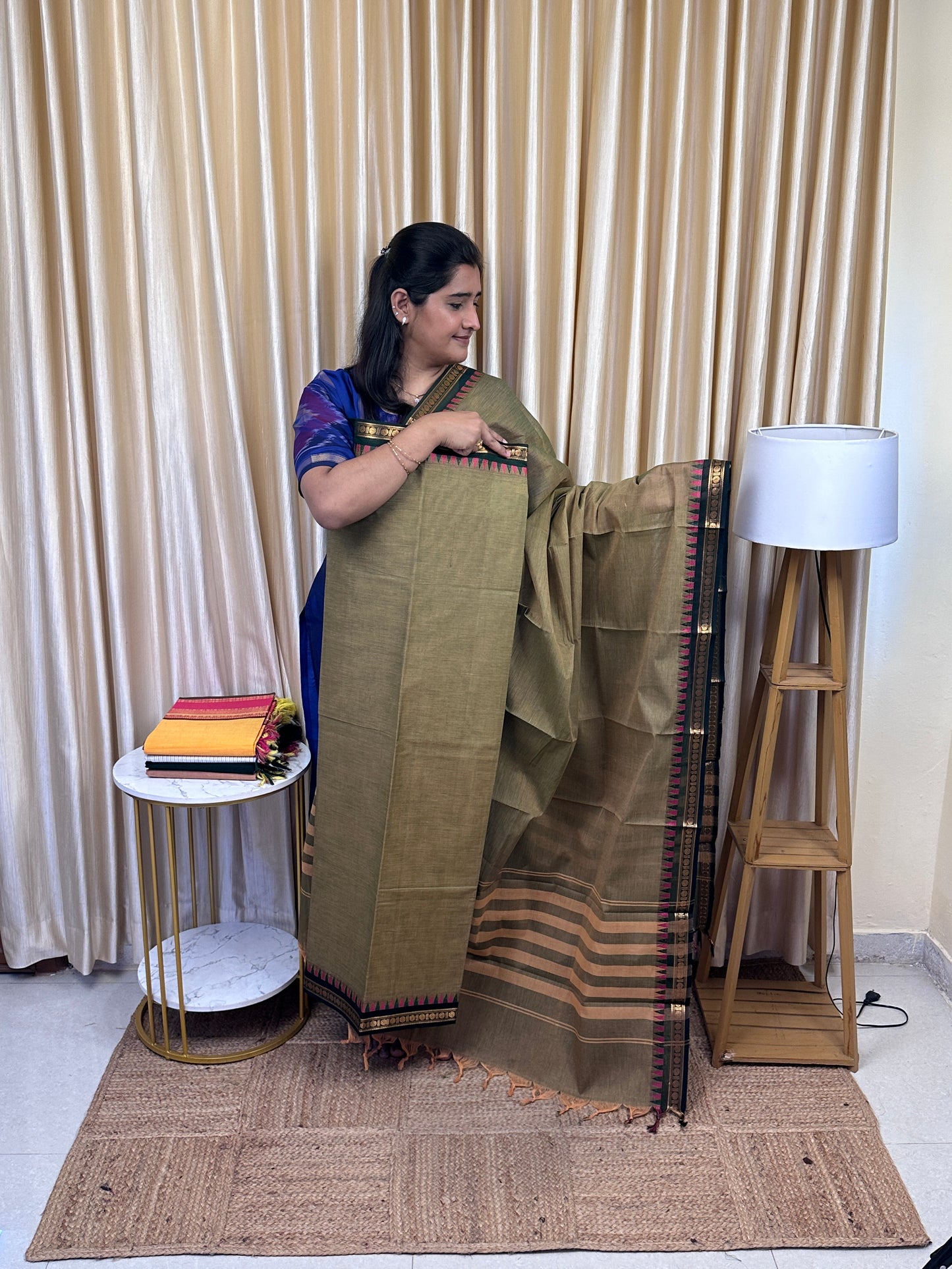 Kanchi cotton 2 piece set - KC7