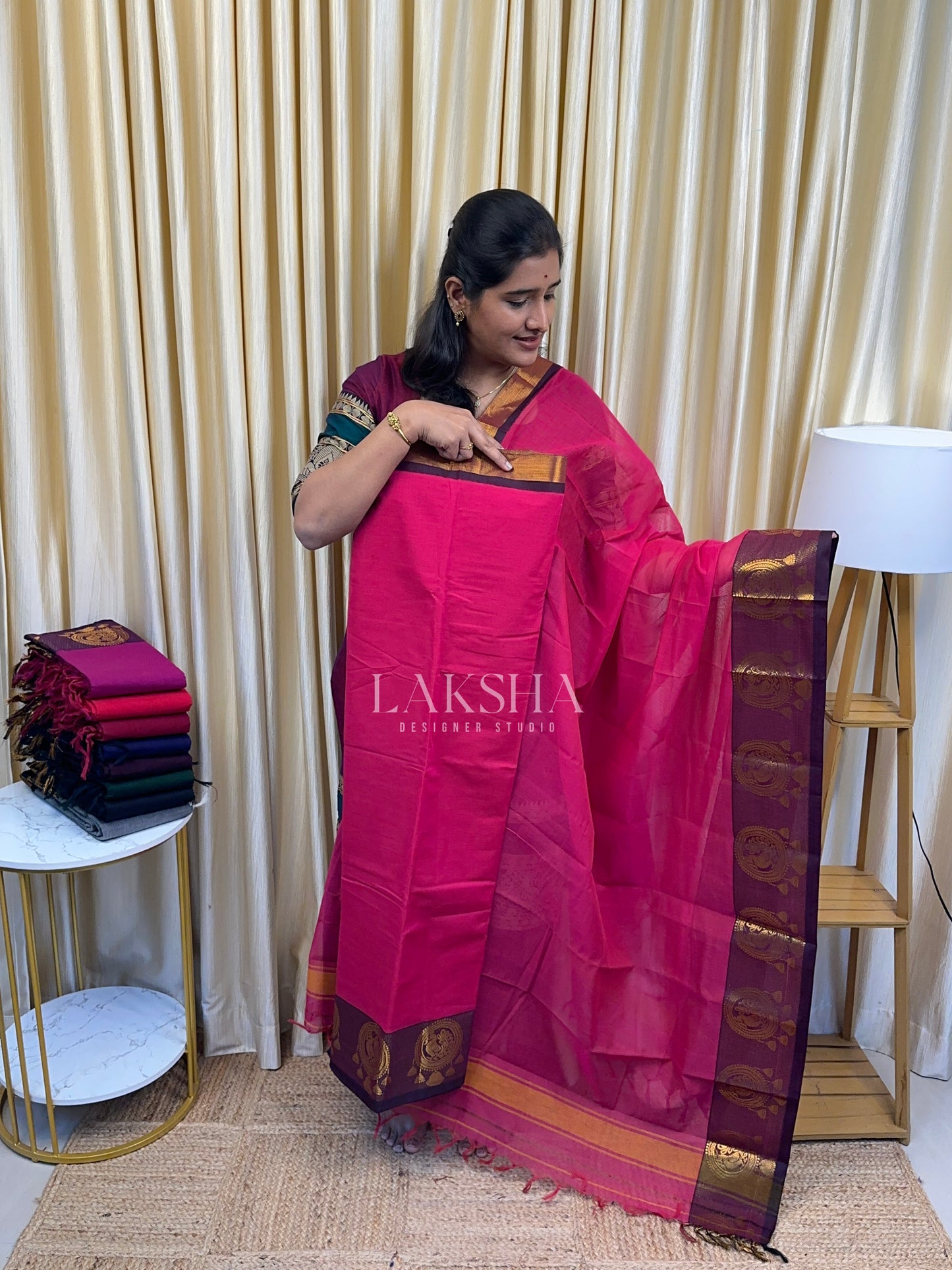 Rose Petal Kanchi Cotton Salwar Suit