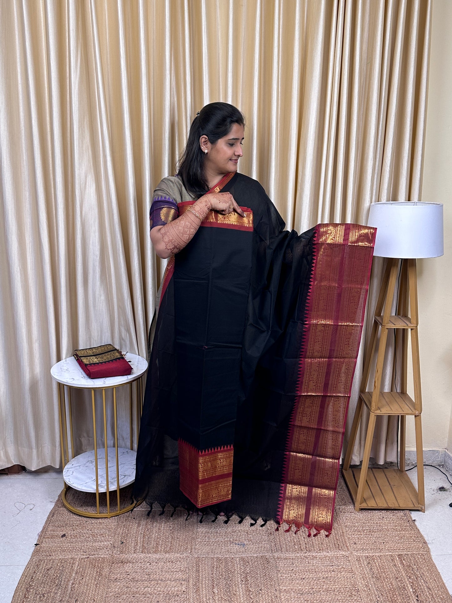 Isai Bigborder Chettinad 2 piece set - ISAI 18