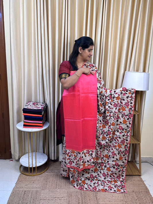 Gap border kalamkari 2 piece set - GAP16
