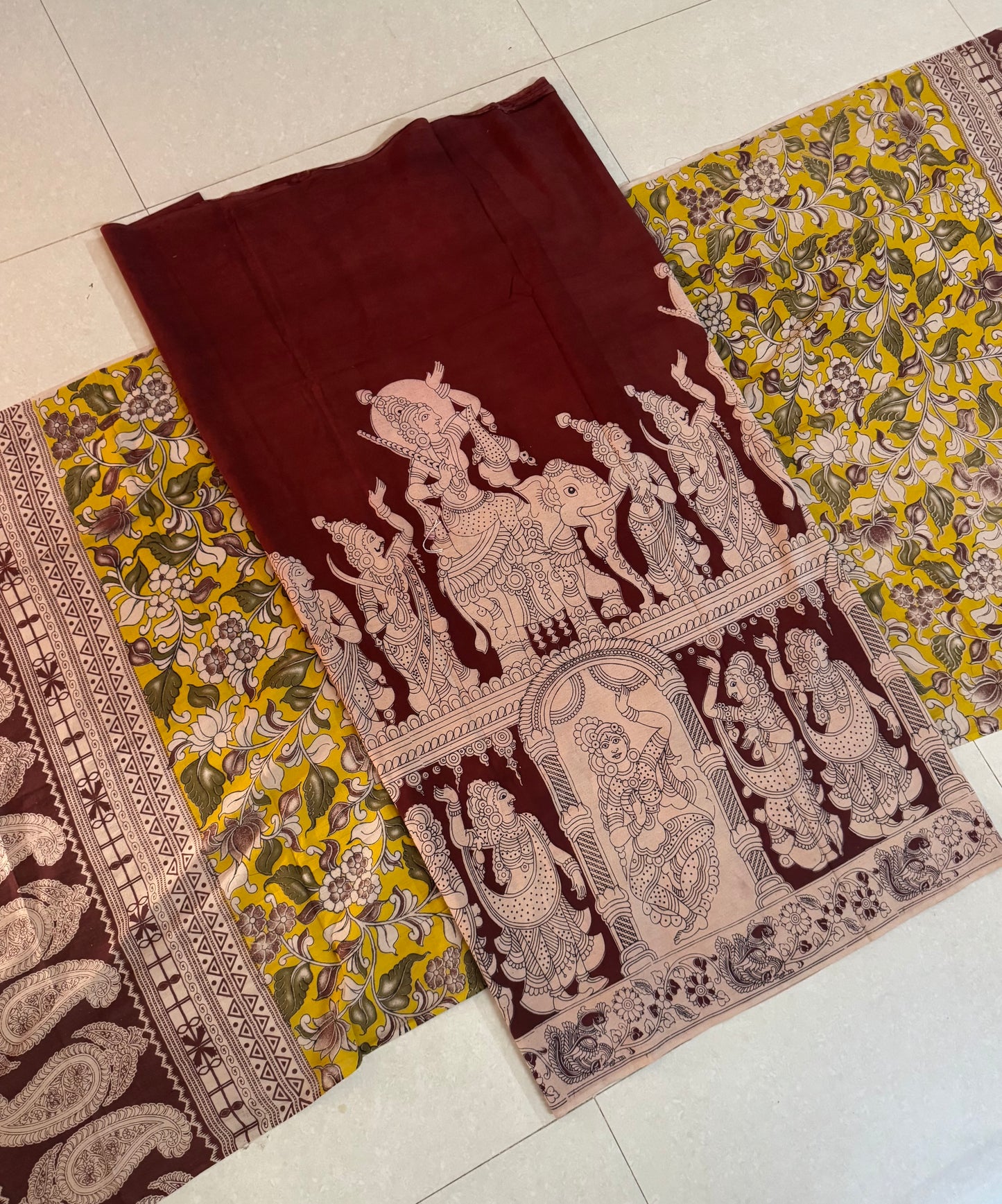 Kalamkari 2 piece set -Kalam7