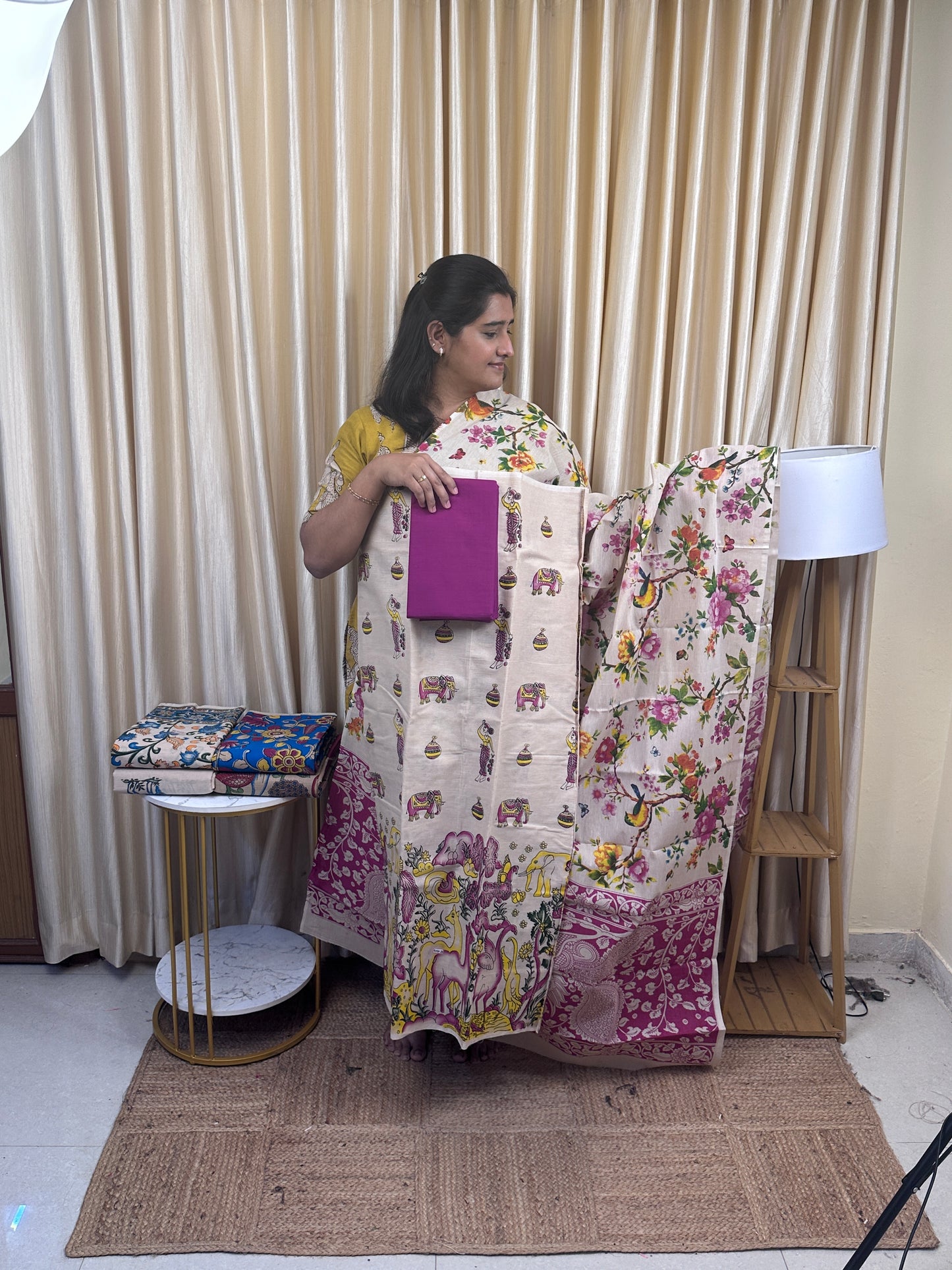 Kalamkari 3 piece set -KMK 21