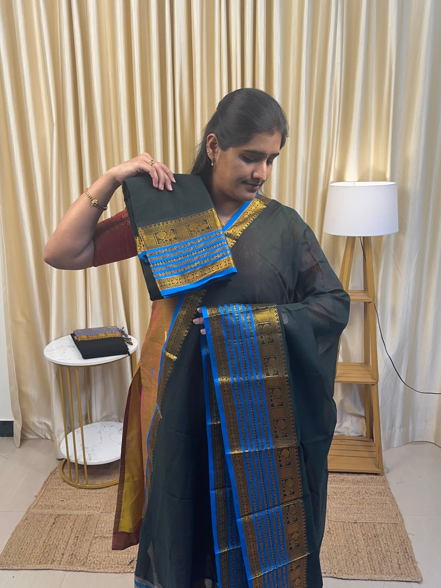 Royal border Narayanapet emerald