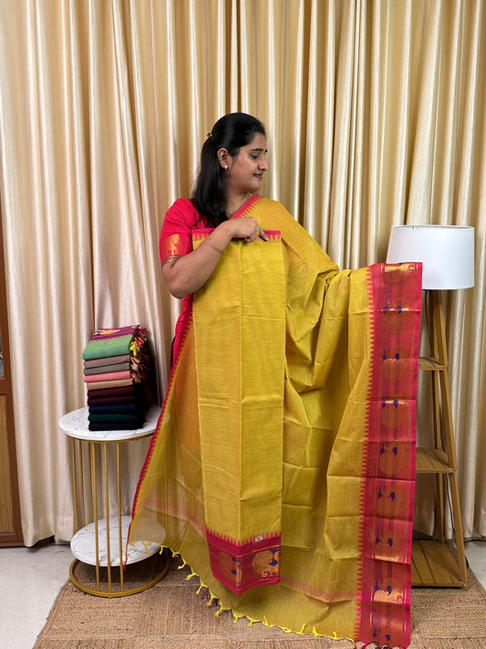 Chettinad 2 piece set - Mayuri yellow