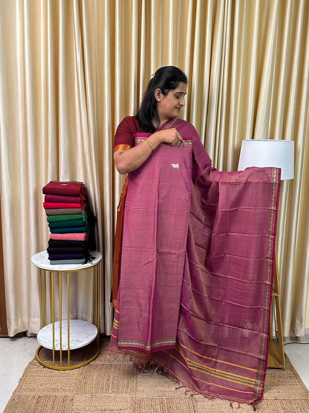 Narayanpet  dress material (4.5m top) - IVAL 102
