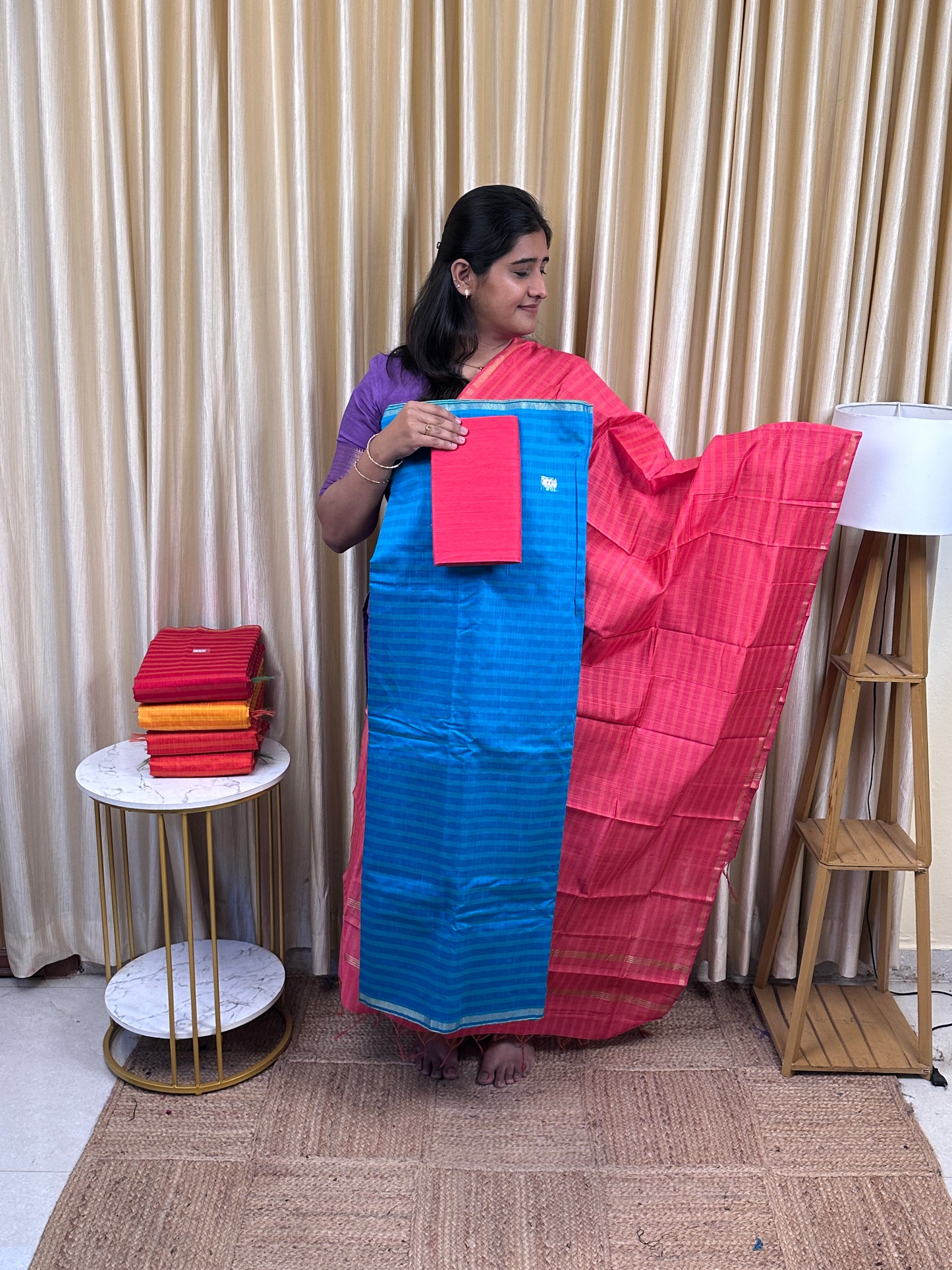 Chanderi 3 piece set -CS6
