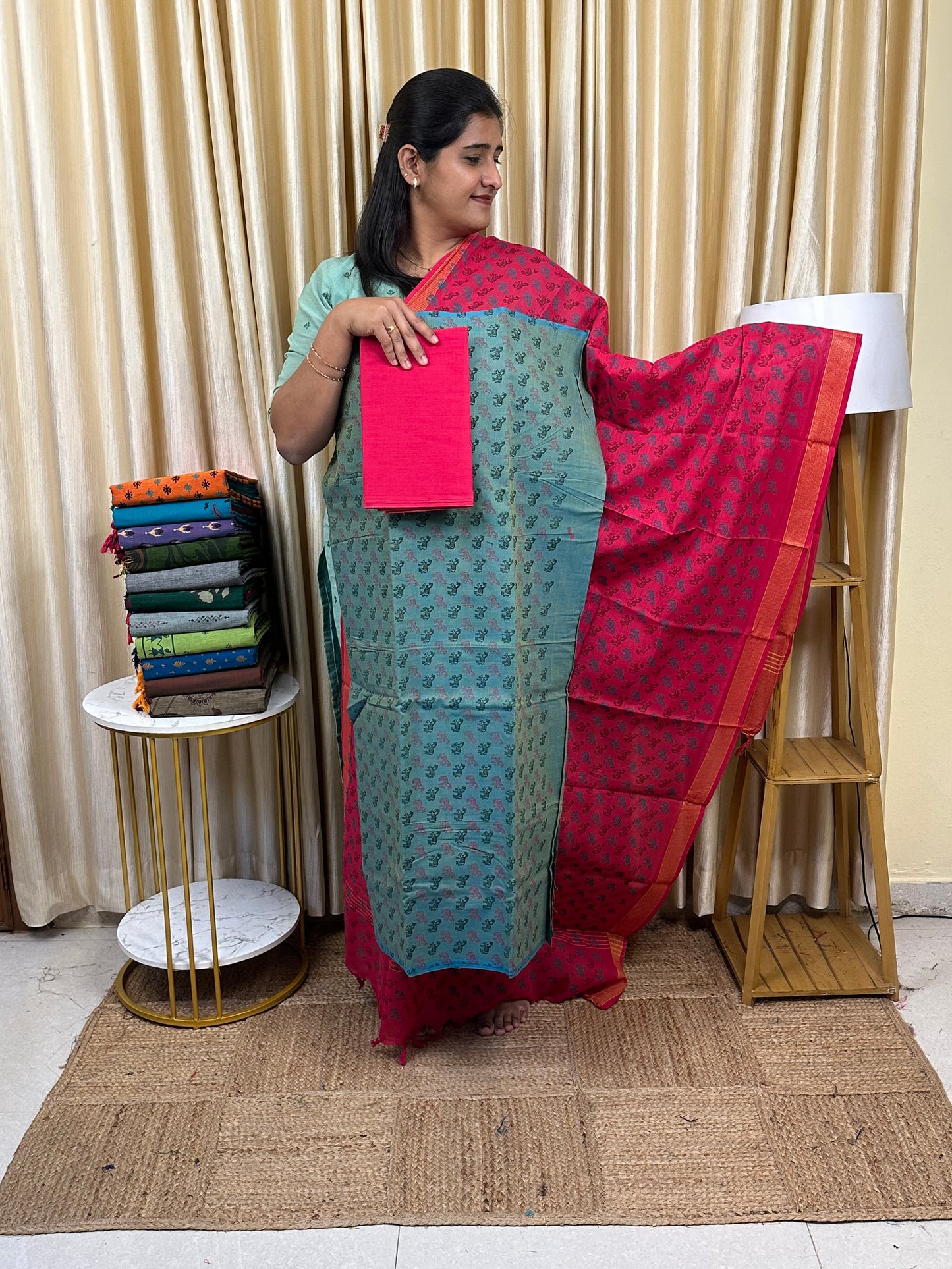 Premium Printed south cotton- kathai 32