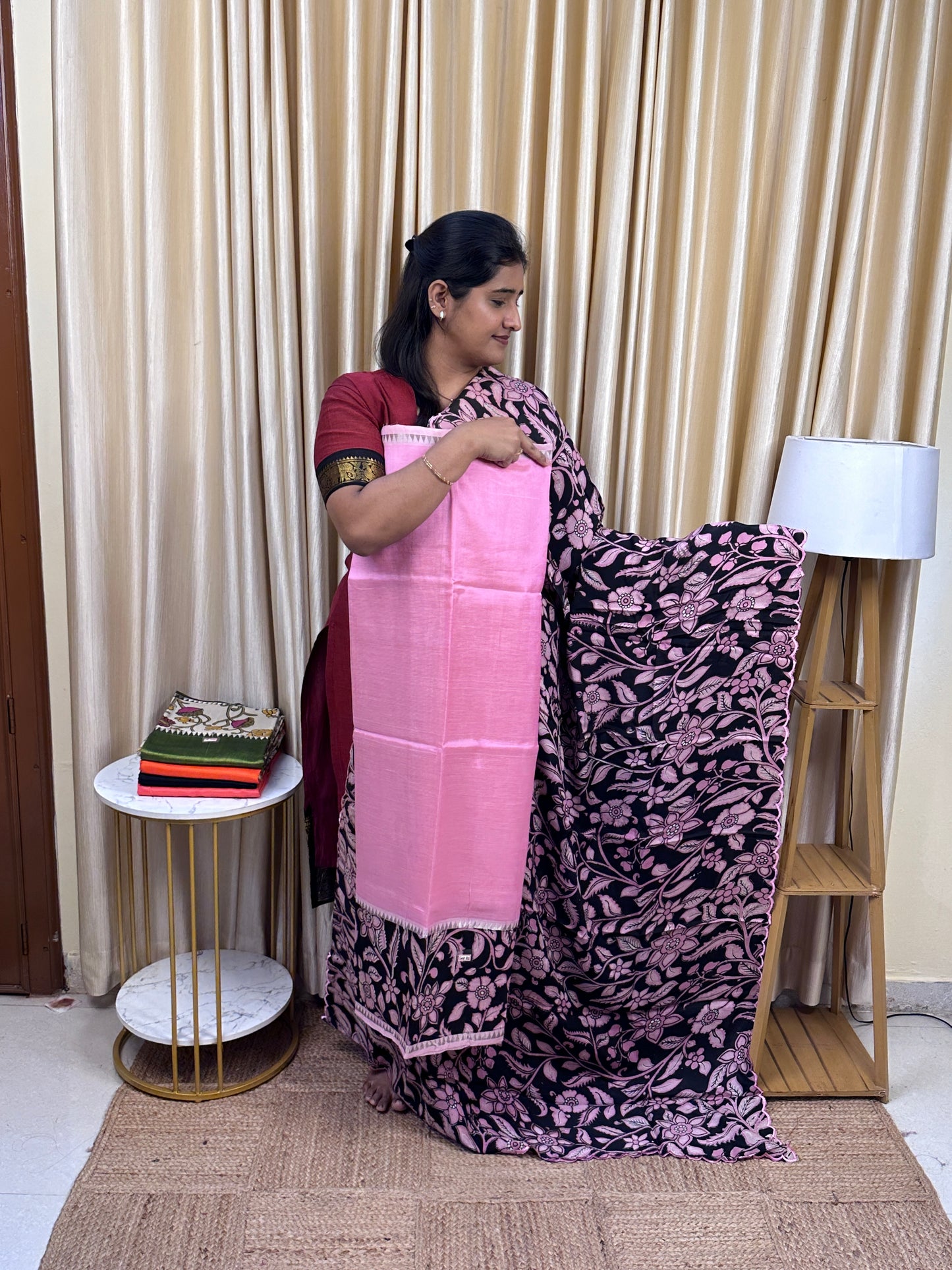 Gap border kalamkari 2 piece set - GAP23