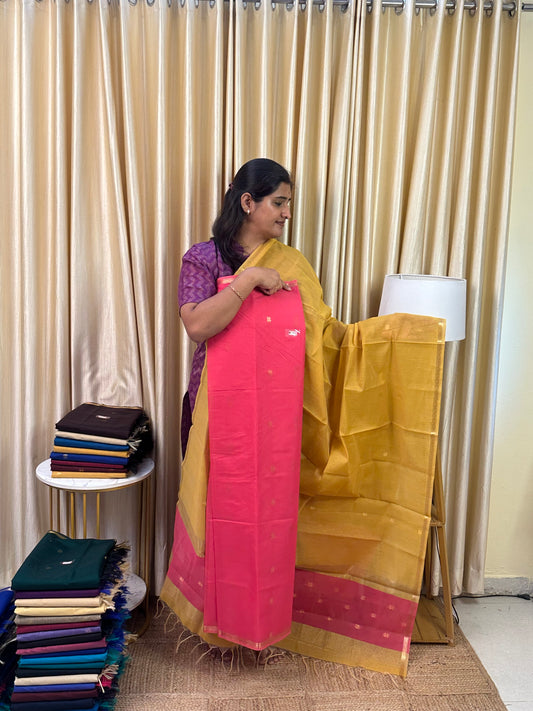 Maheswari silk cotton 2 piece set- NMH22