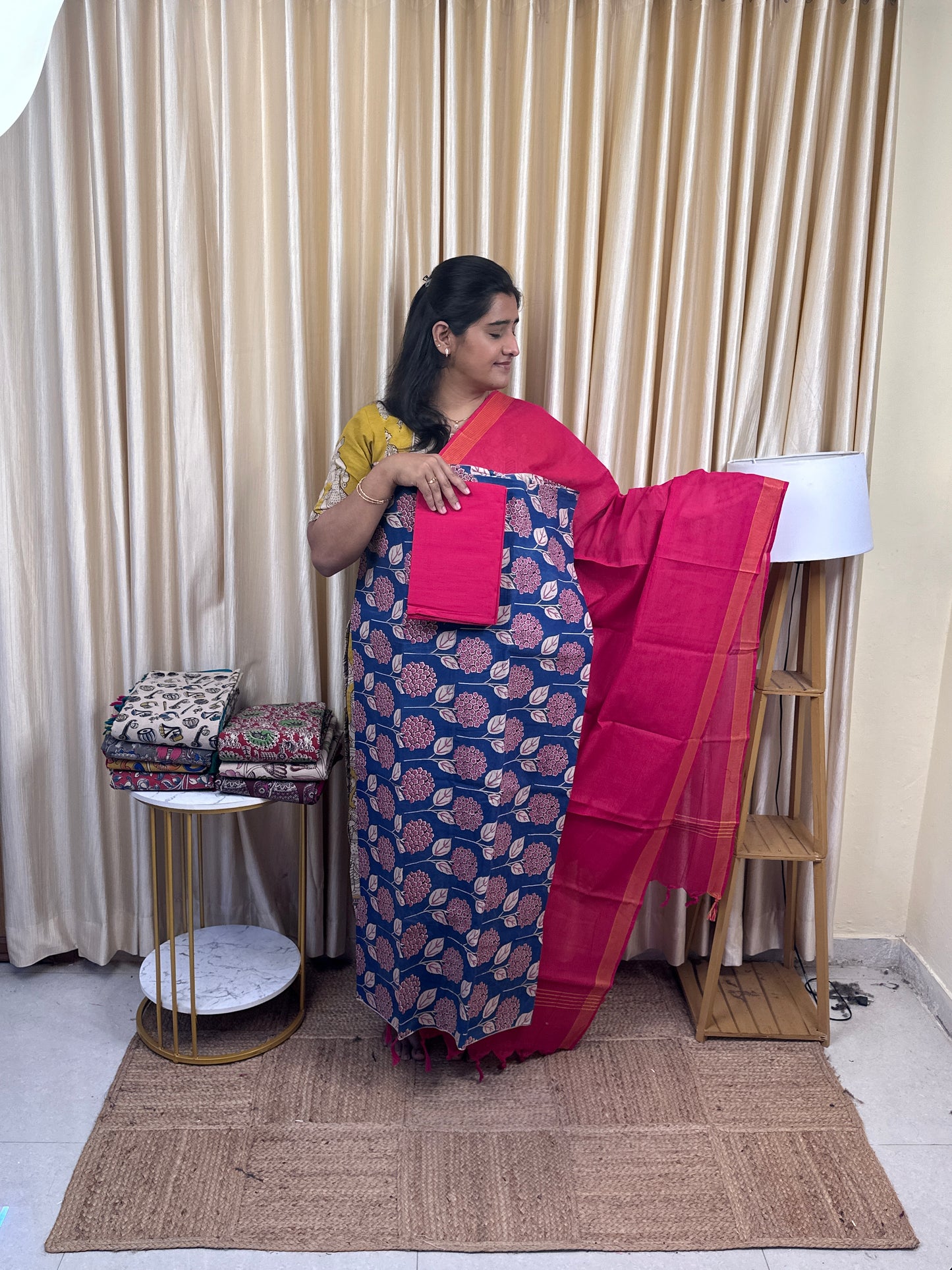 Kalamkari 3 piece set -TPK8