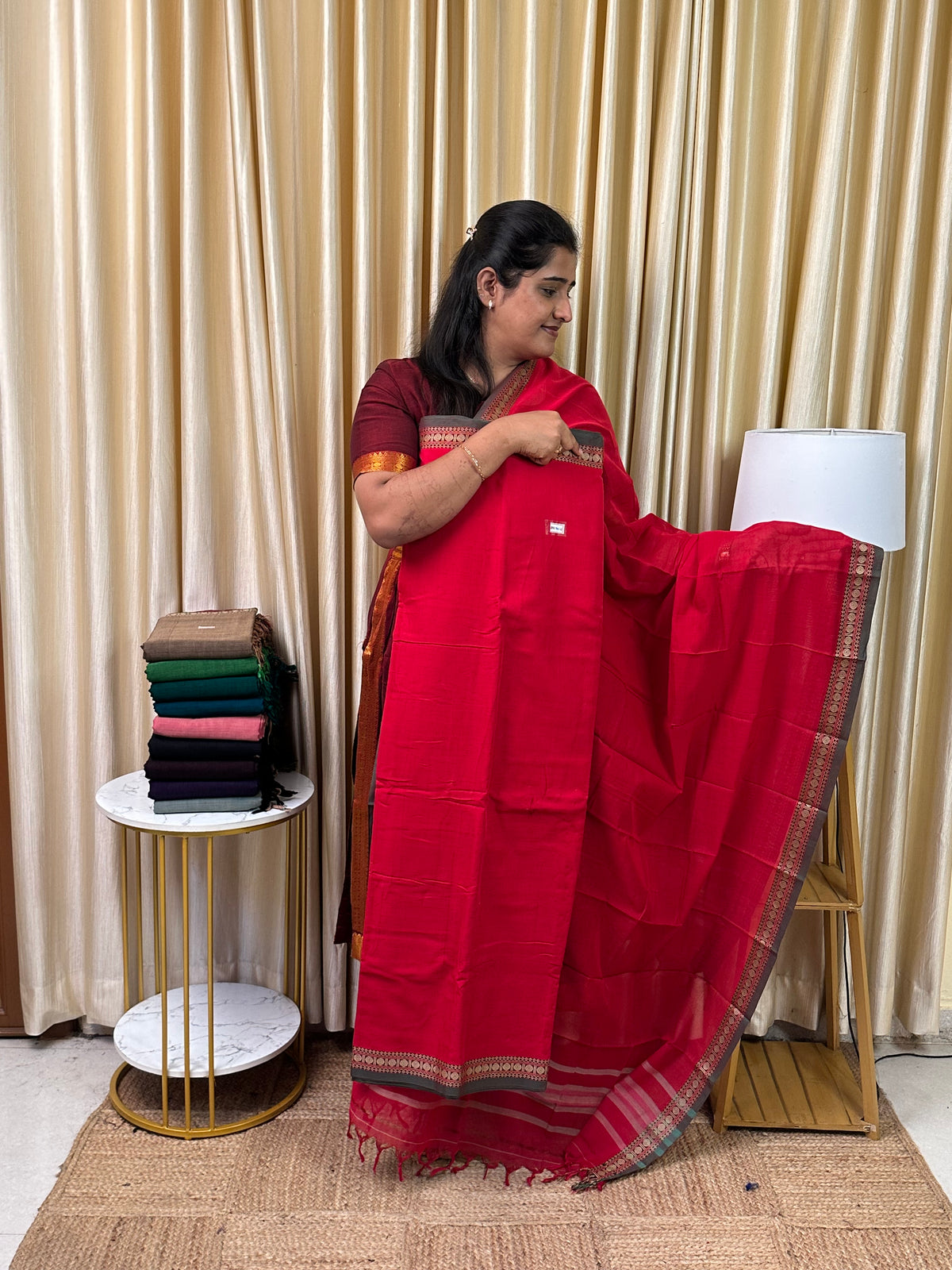 Narayanpet  dress material (4.5m top) - IVAL 105