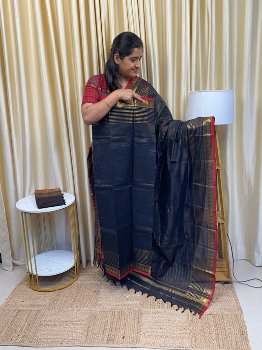 Premium count Vairaoosi Chettinad 2 piece suit -Royal Blue