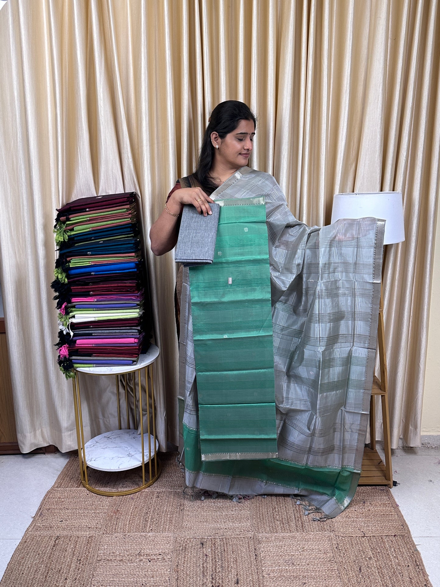 Special butta Handloom Mangalgiri pattu -SRM5