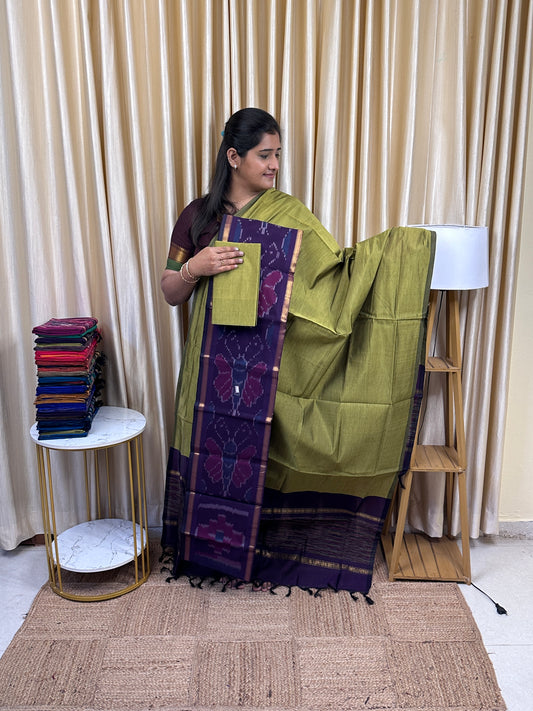 Pochampalli sico 3 piece set-SICO12