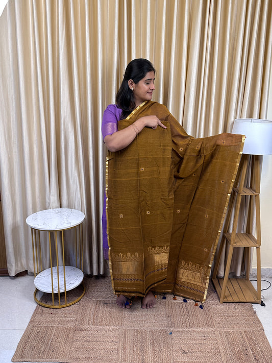 SWARA - Banarasi Jamdhani cotton by silk -22