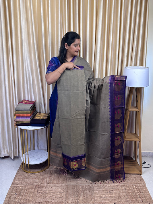 Chettinad 2 piece set(Grey) - Mayuri 4