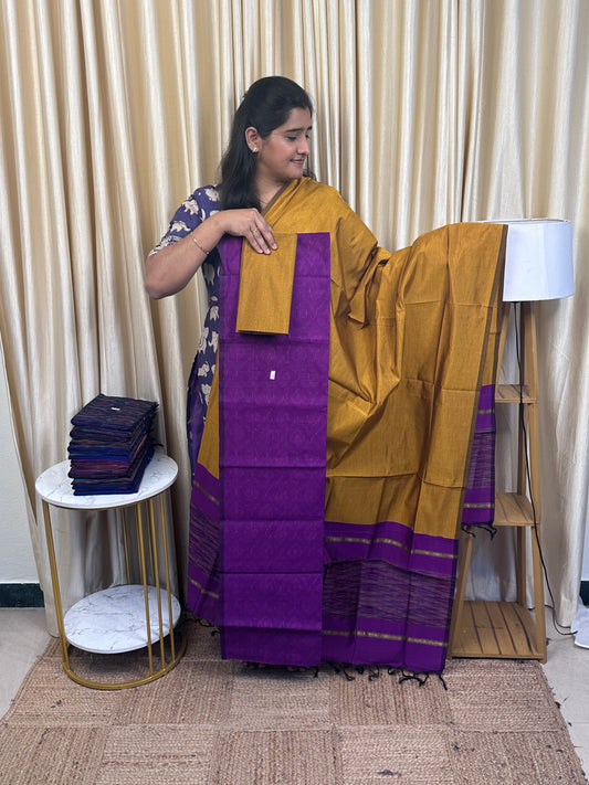 Full weave ikat Pochampally sico dress material FWS-1