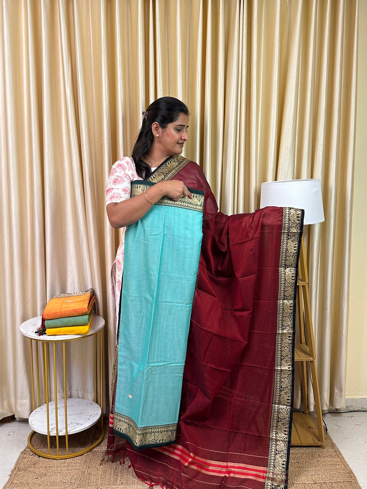 Narayanpet  dress material (4.5m top) - PE4