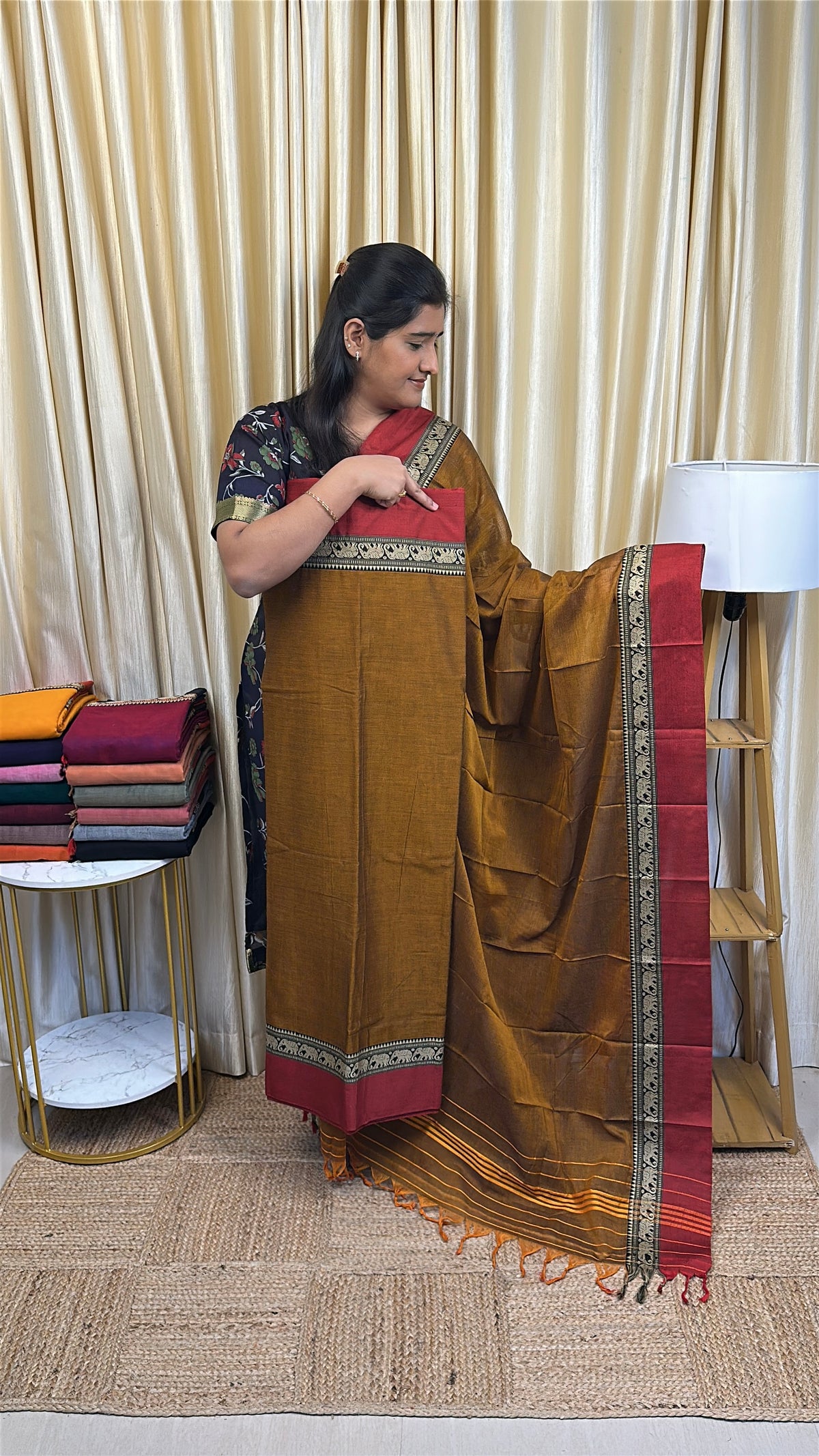Narayanpet dress material (4.5mtr Top)  NEB-27