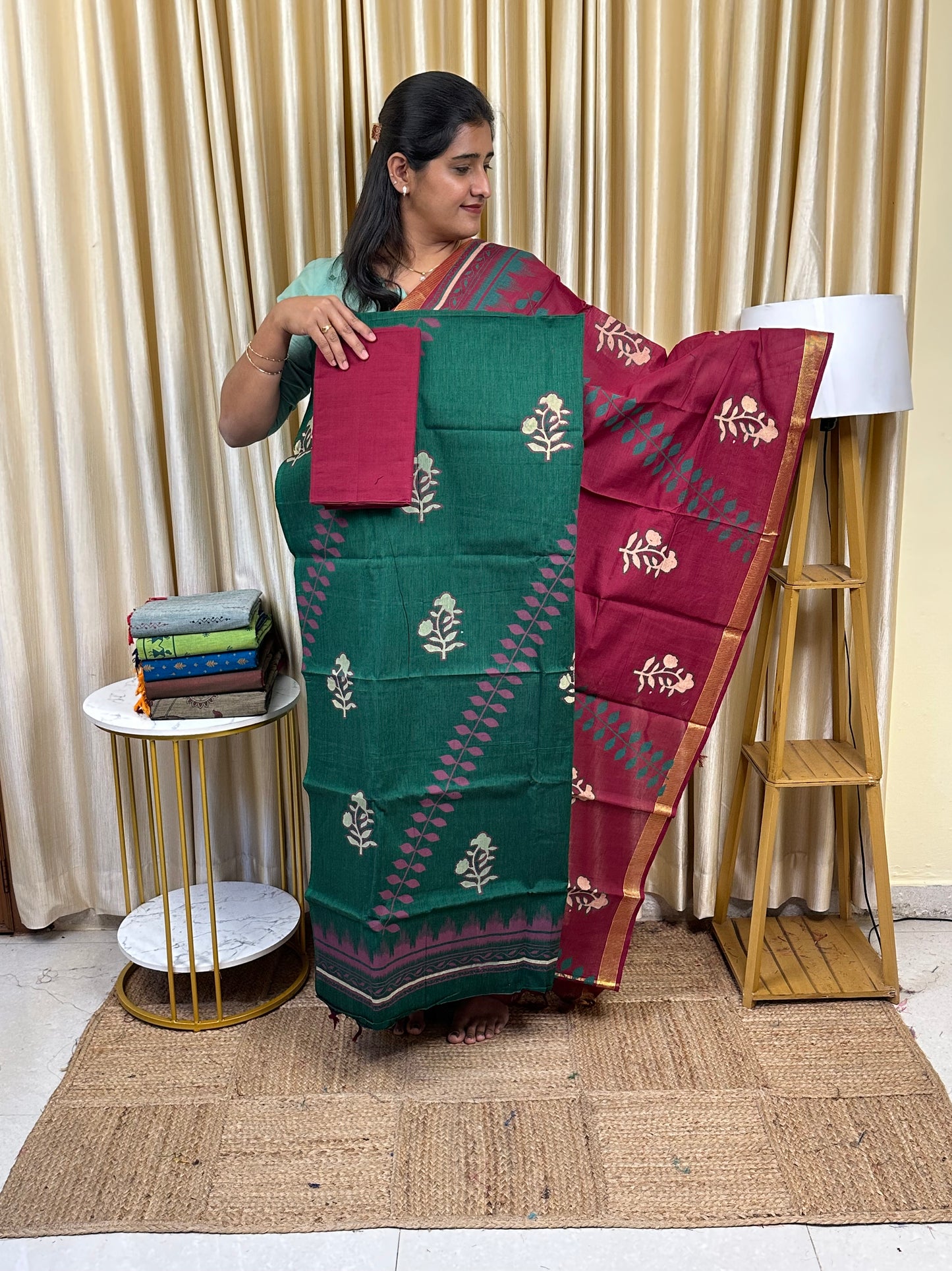 Premium Printed south cotton- kathai 38