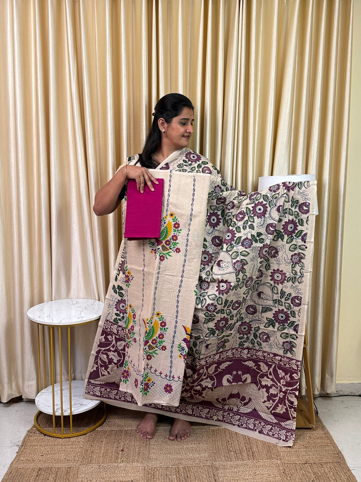 Kalamkari 3 piece set -KMK 35