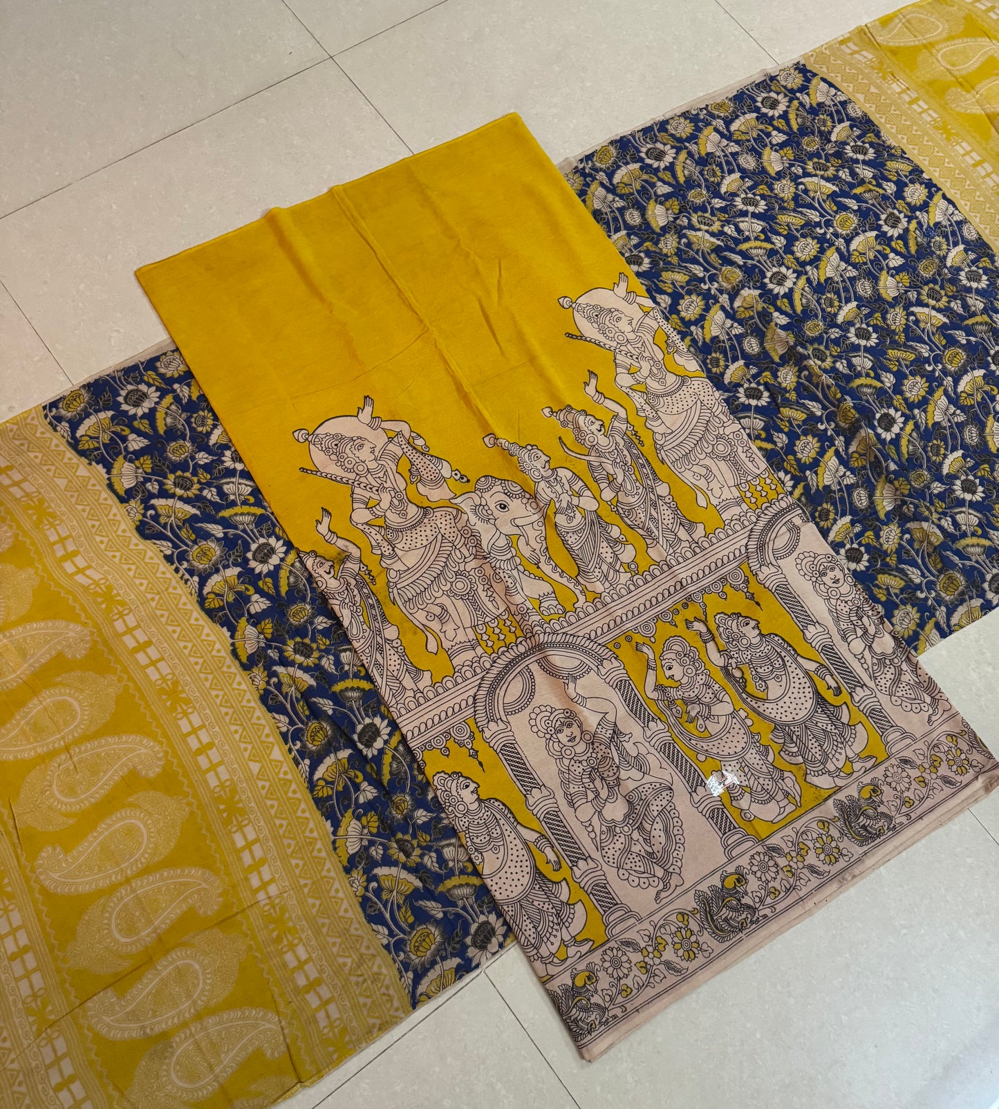Kalamkari 2 piece set -Kalam5