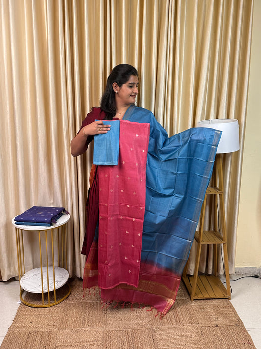 Special Butta silk cotton blend 3 piece set -GSB7