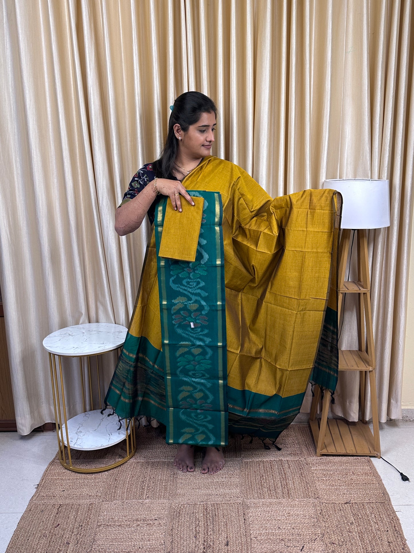 Pochampalli sico 3 piece set-SICO27
