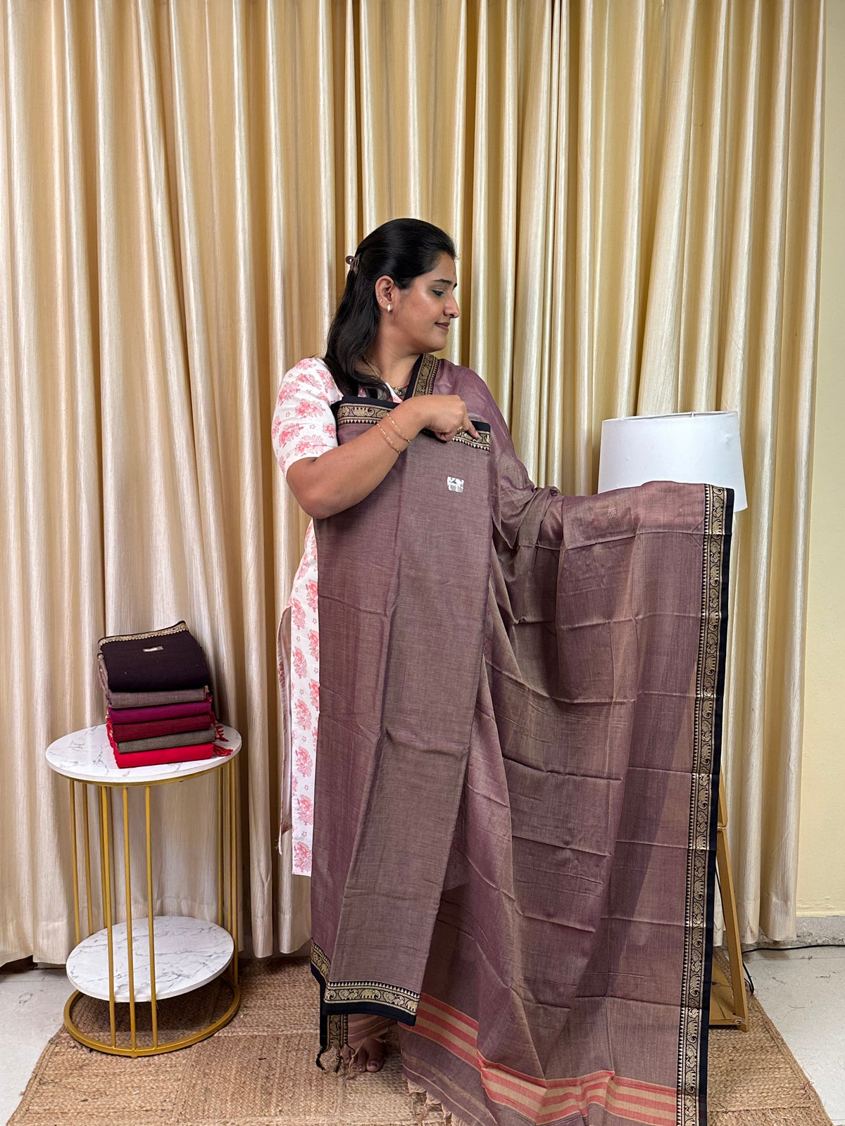 Narayanpet  dress material (4.5m top) - REGAL16