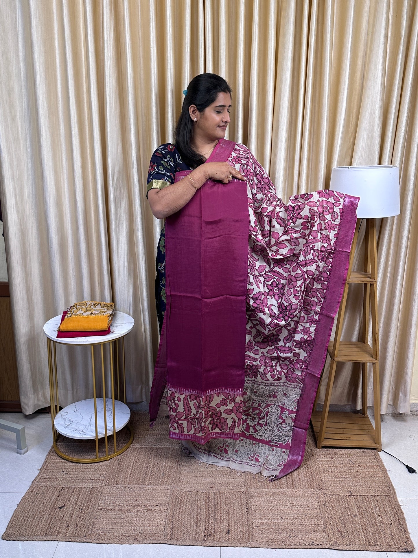 Gap border kalamkari 2 piece set - 3