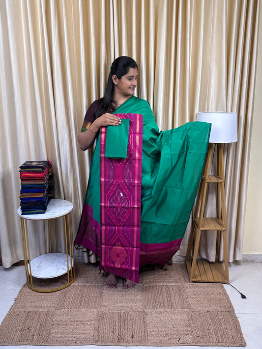 Pochampalli sico 3 piece set-SICO13