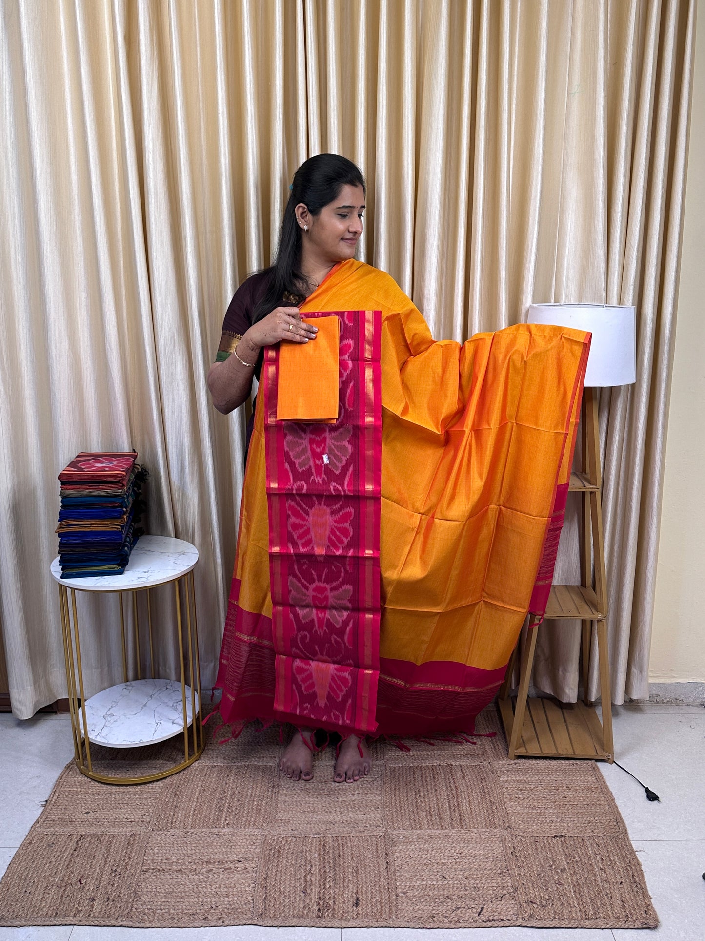 Pochampalli sico 3 piece set-SICO15