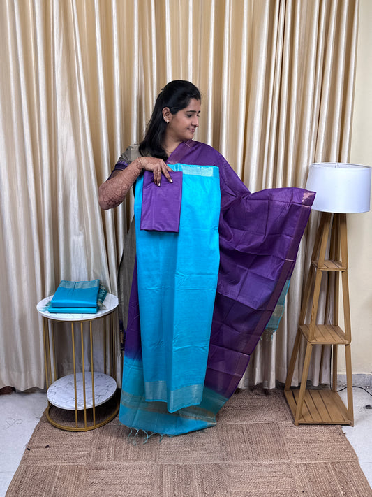 Mangalagiri silk cotton 3 piece set TMG-30