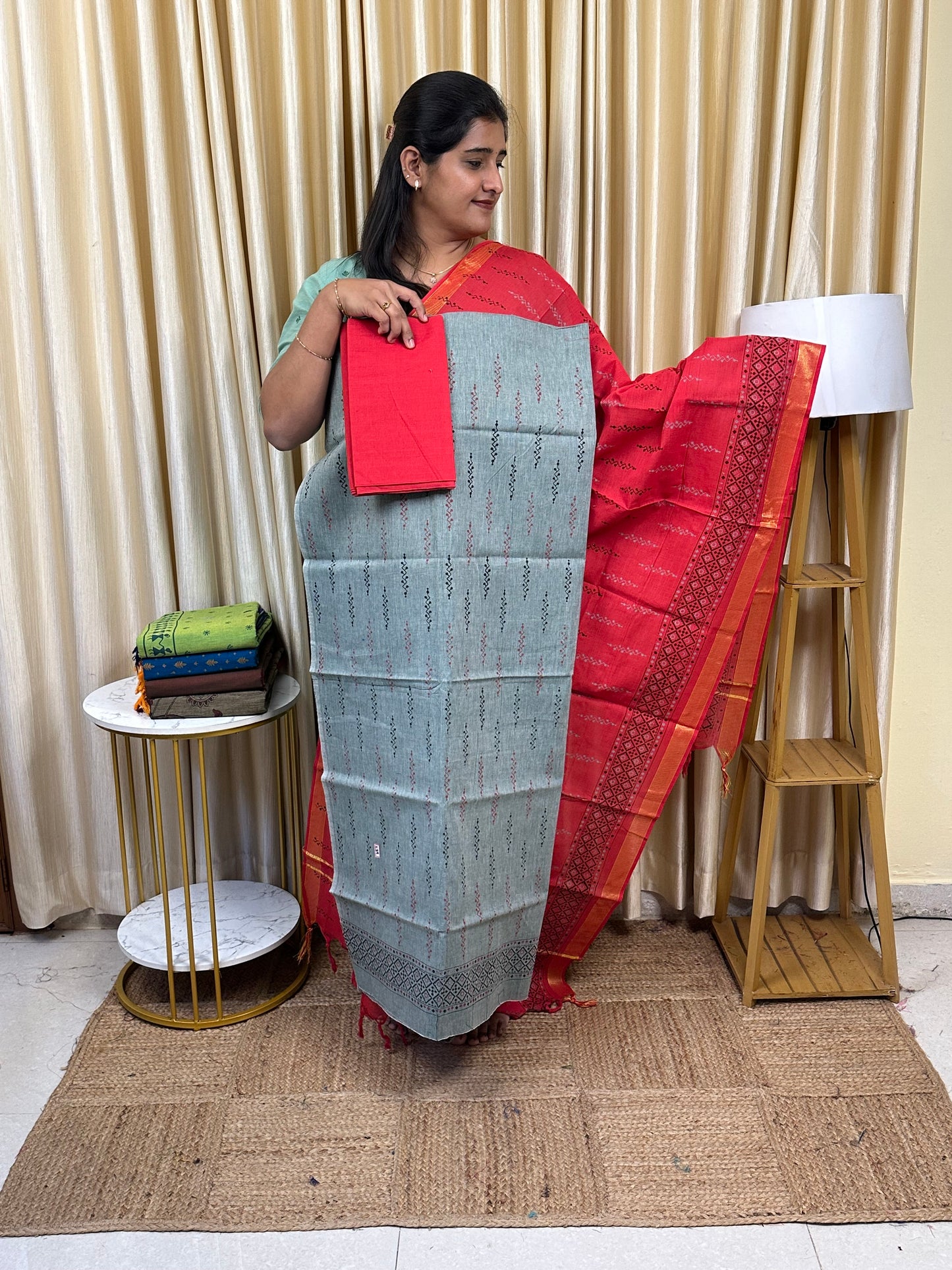 Premium Printed south cotton- kathai 39