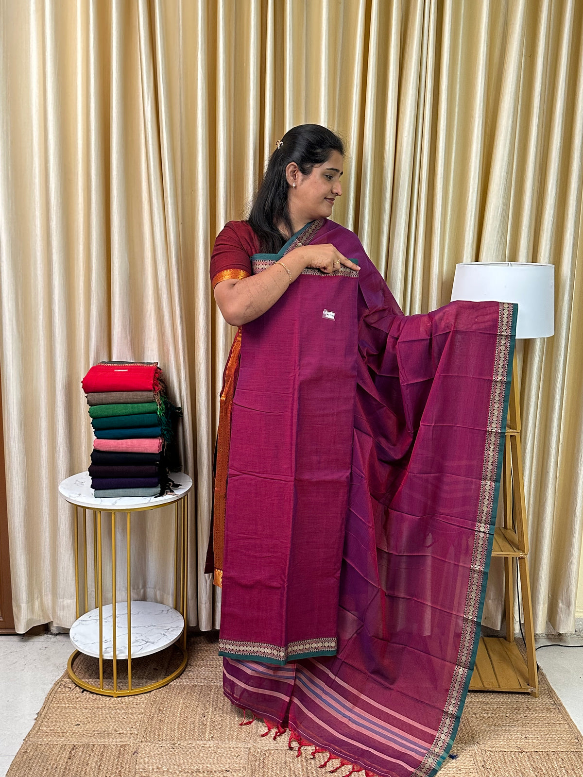Narayanpet  dress material (4.5m top) - IVAL 104