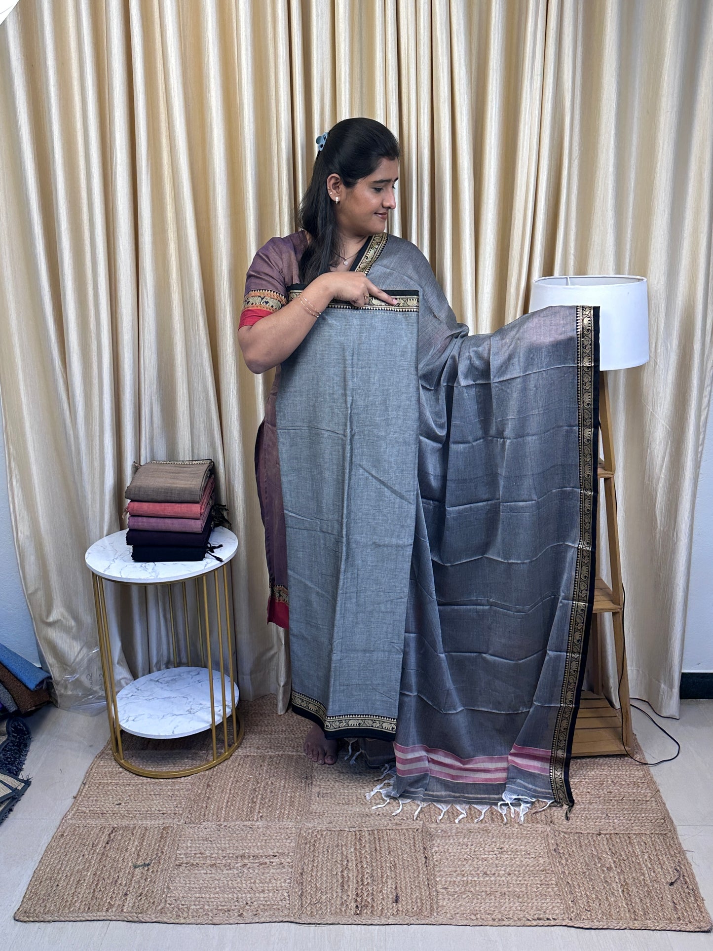 Narayanpet  dress material (4.5m top) - REGAL7