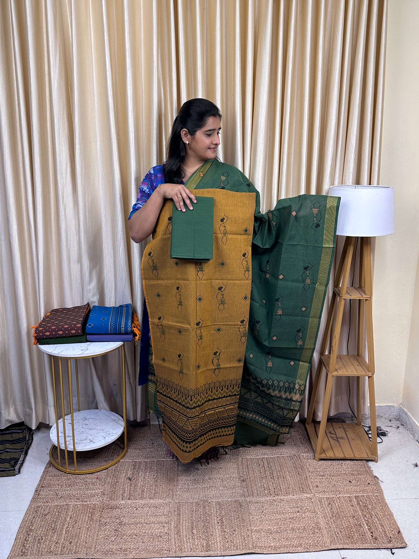 Premium Printed south cotton- kathai 16