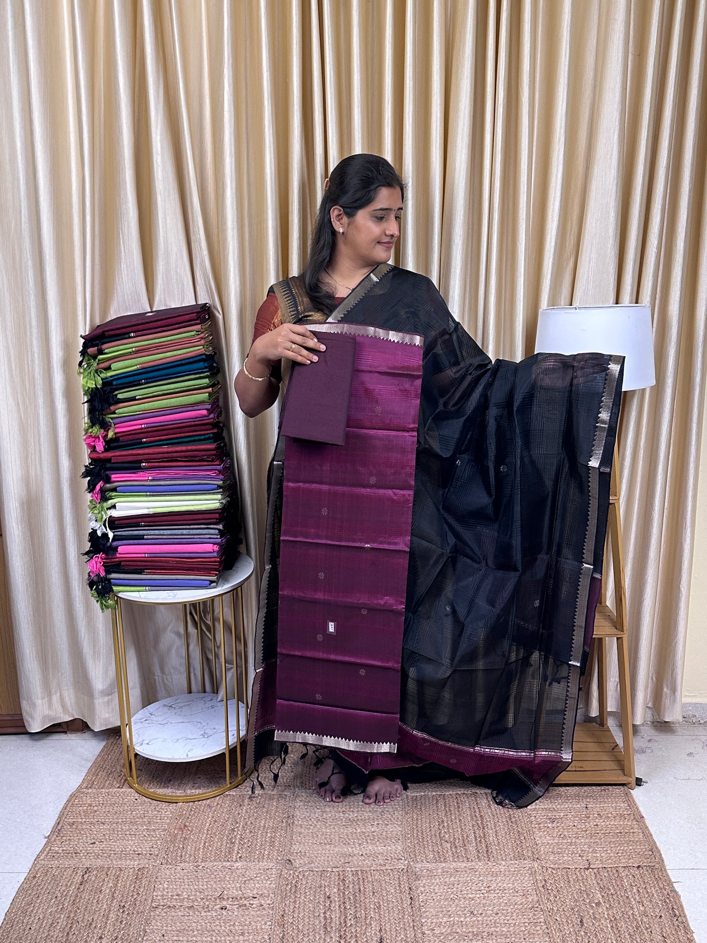 Special butta Handloom Mangalgiri pattu -SRM9