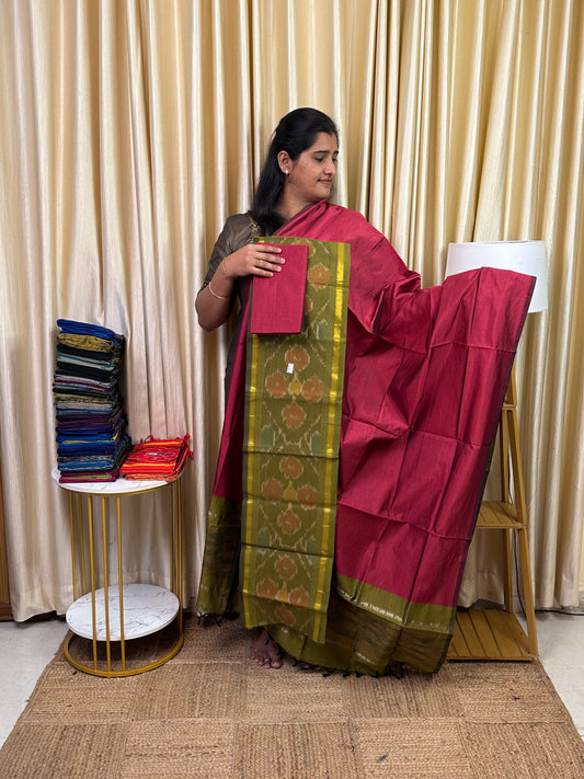 Pochampalli sico 3 piece set-NSICO11