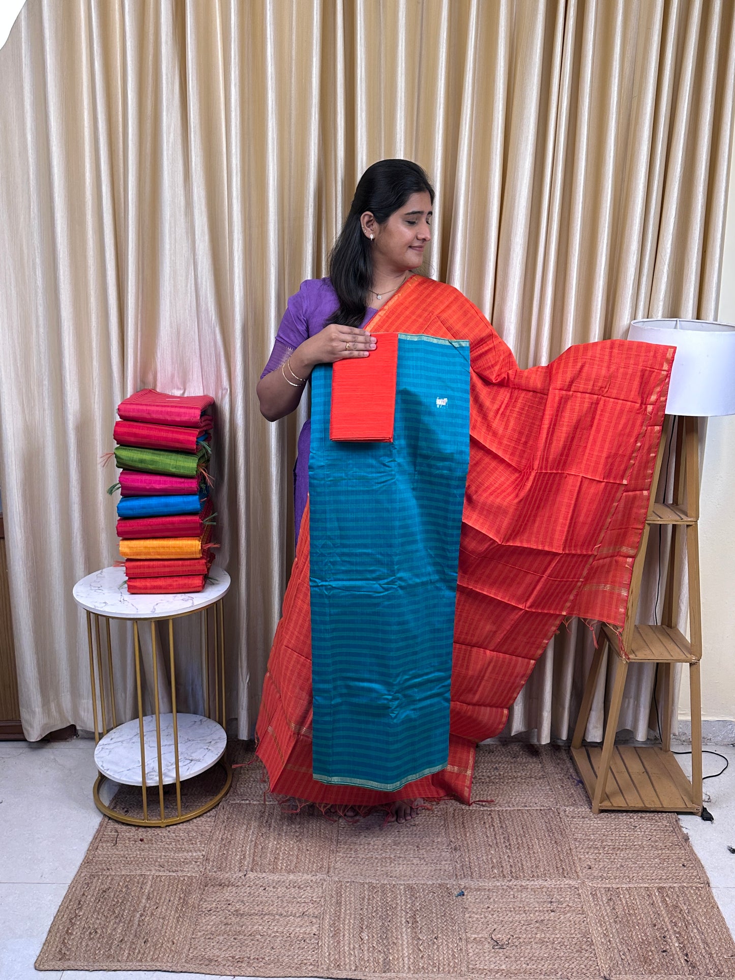 Chanderi 3 piece set -CS1