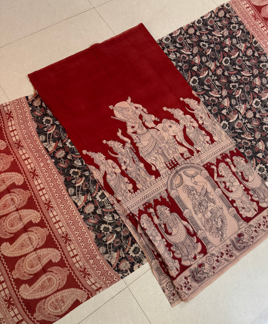 Kalamkari 2 piece set -Kalam3