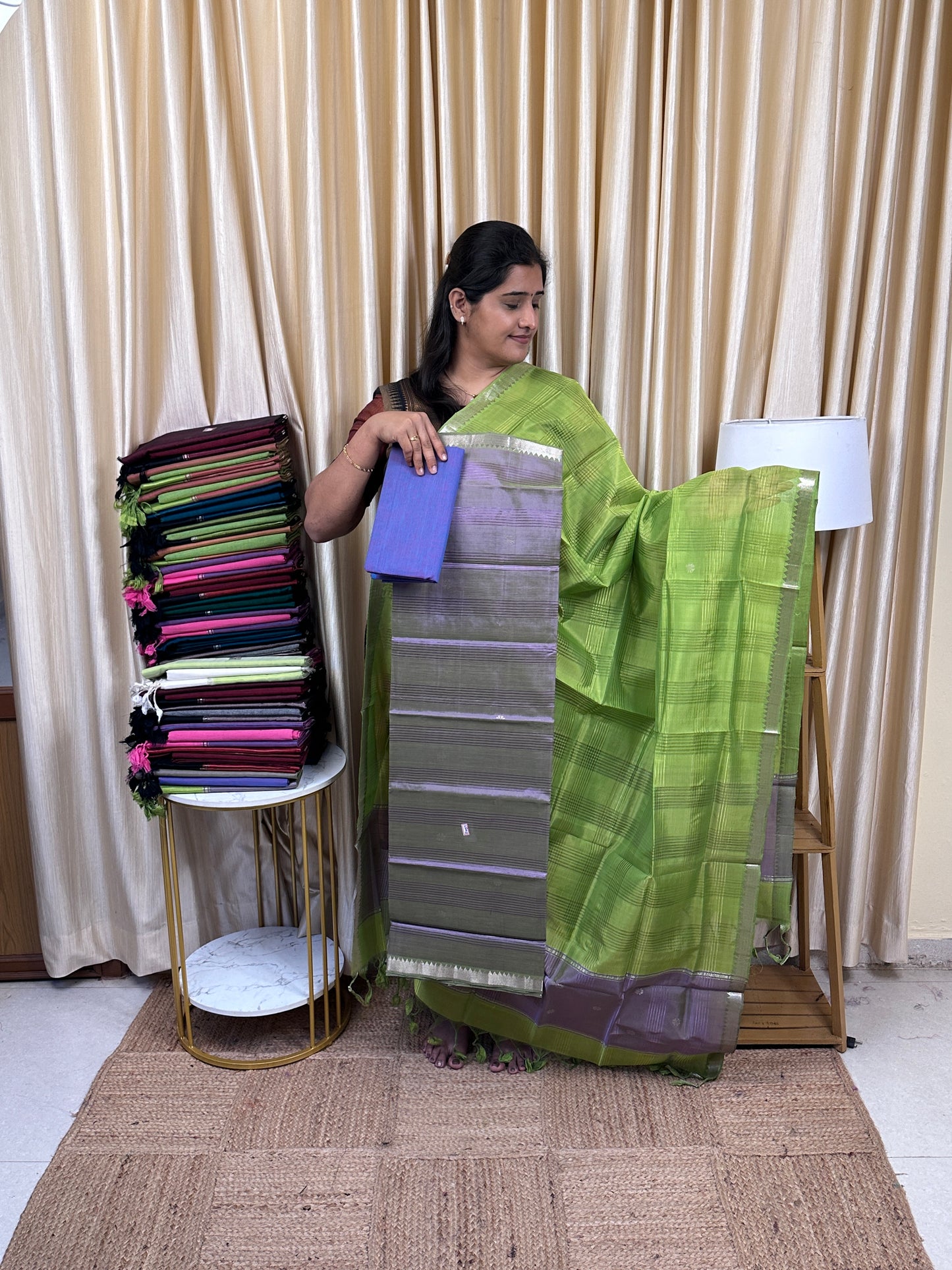 Special butta Handloom Mangalgiri pattu -SRM12