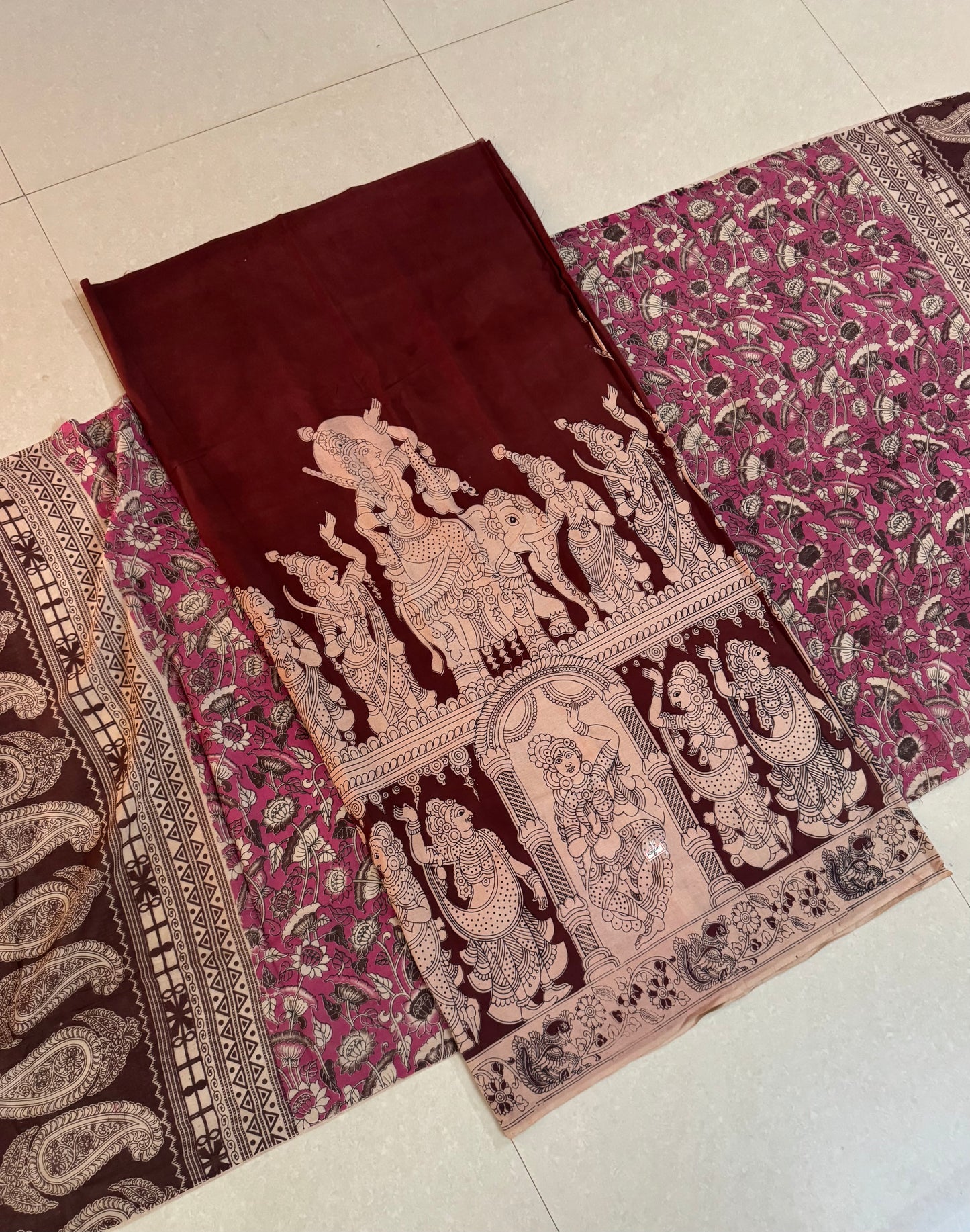 Kalamkari 2 piece set -Kalam6