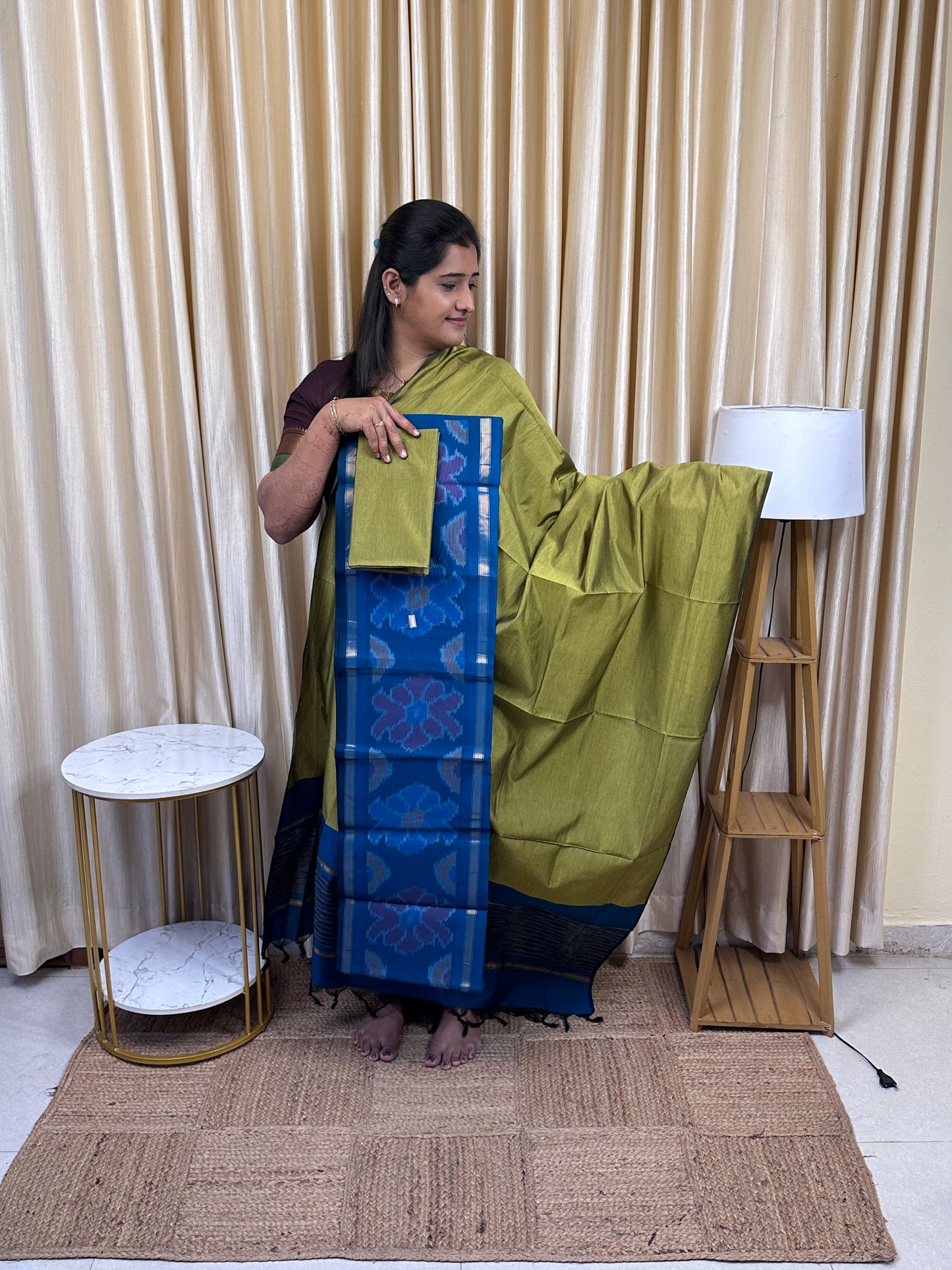 Pochampalli sico 3 piece set-SICO24