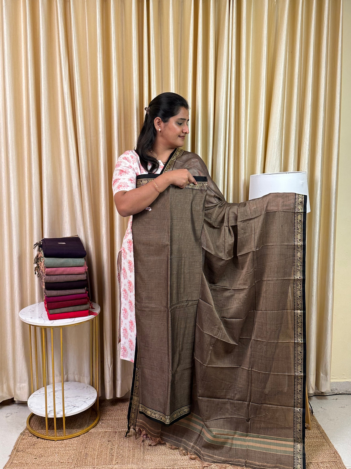 Narayanpet  dress material (4.5m top) - REGAL11