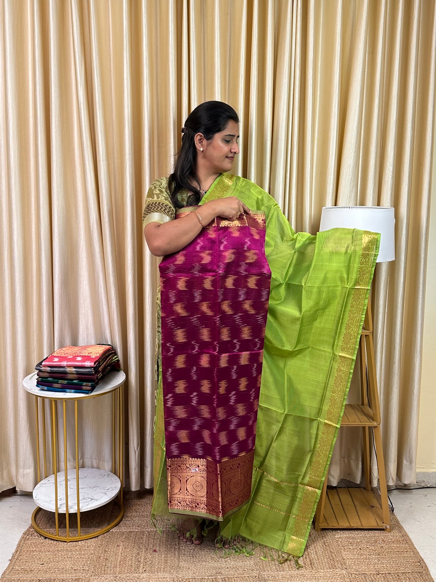 Mangalgiri handloom pochampalli weave -SITA 104