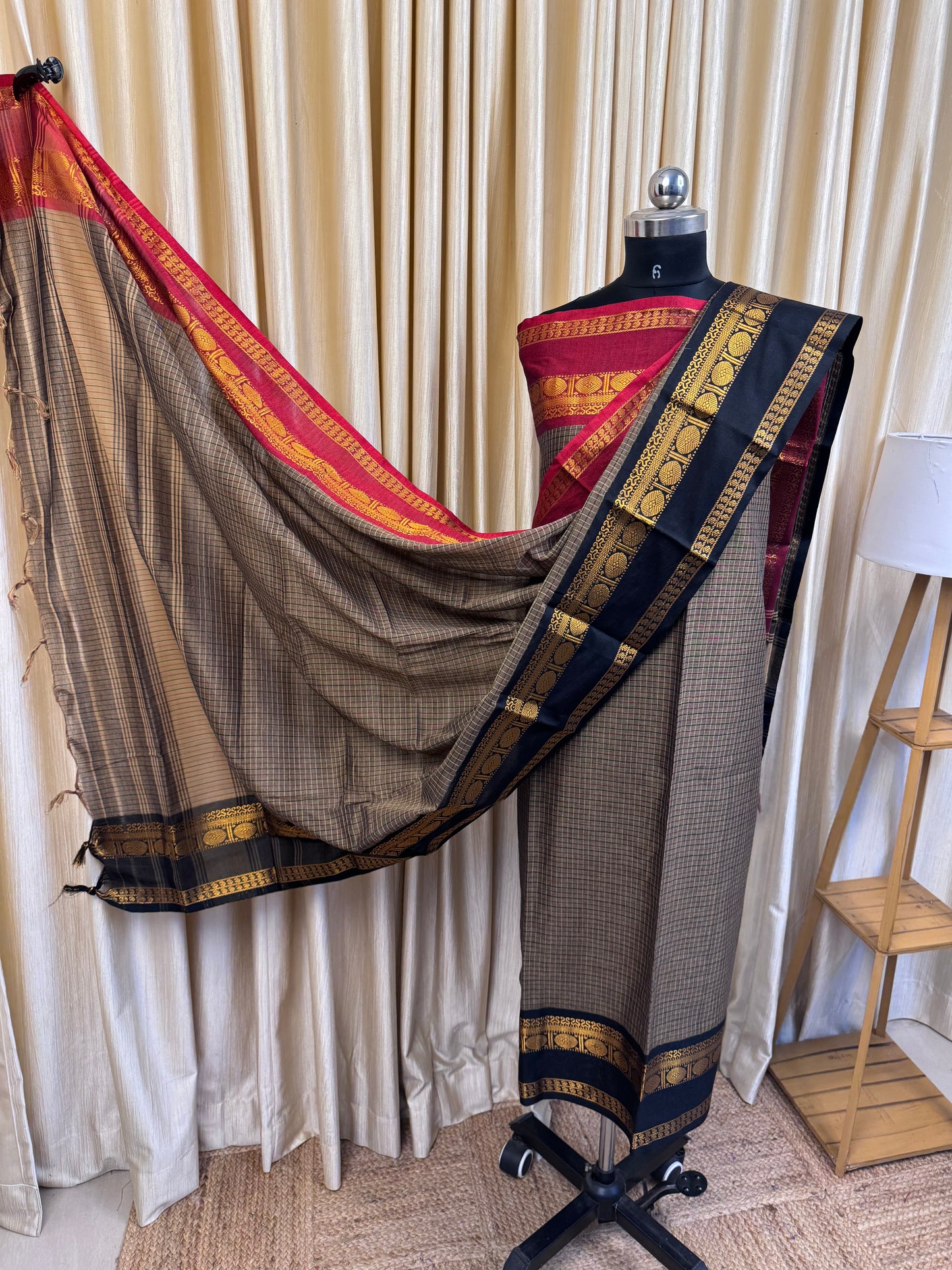 GINGER Narayanpet dress material [2 piece set ]